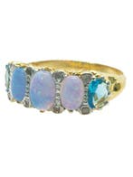 Sans prix de réserve - Bague - 9 carats Argent, Or jaune