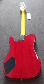 G&L - Tribute Asat Junior II Transparent Red - - Elektrische, Nieuw