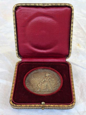 France. Médaille en argent Ville de Bordeaux. Conseil