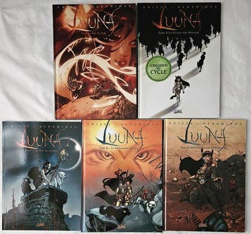 Luuna T1 à T5 + dédicace - Cycle complet - 5x C - EO/Ré - 5