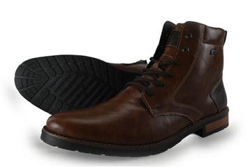 Rieker Veterboots in maat 45 Bruin, Bruin, Verzenden, Boots, Zo goed als nieuw