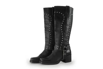 Sacha Biker boots in maat 38 Zwart, Kleding | Dames, Schoenen, Verzenden, Zwart, Overige typen, Zo goed als nieuw