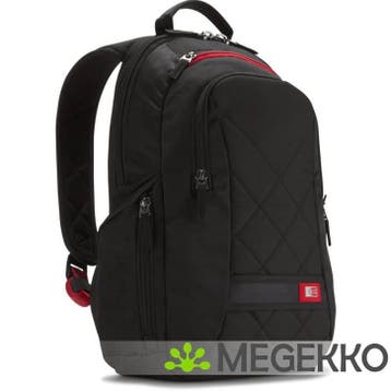 Case Logic DLBP-116 laptoprugzak 16  zwart/rood, Verzenden, Nieuw