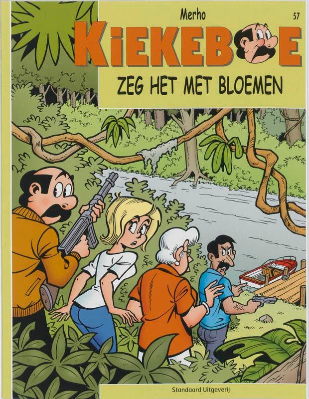 Zeg het met bloemen / De Kiekeboes / 57 9789002212383 Merho, Boeken, Stripverhalen, Gelezen, Verzenden