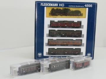 Schaal H0 Fleischmann NEW OLD STOCK COMPLETE SET 4898, 58..., Hobby en Vrije tijd, Fleischmann, Nieuw, Ophalen of Verzenden, Gelijkstroom