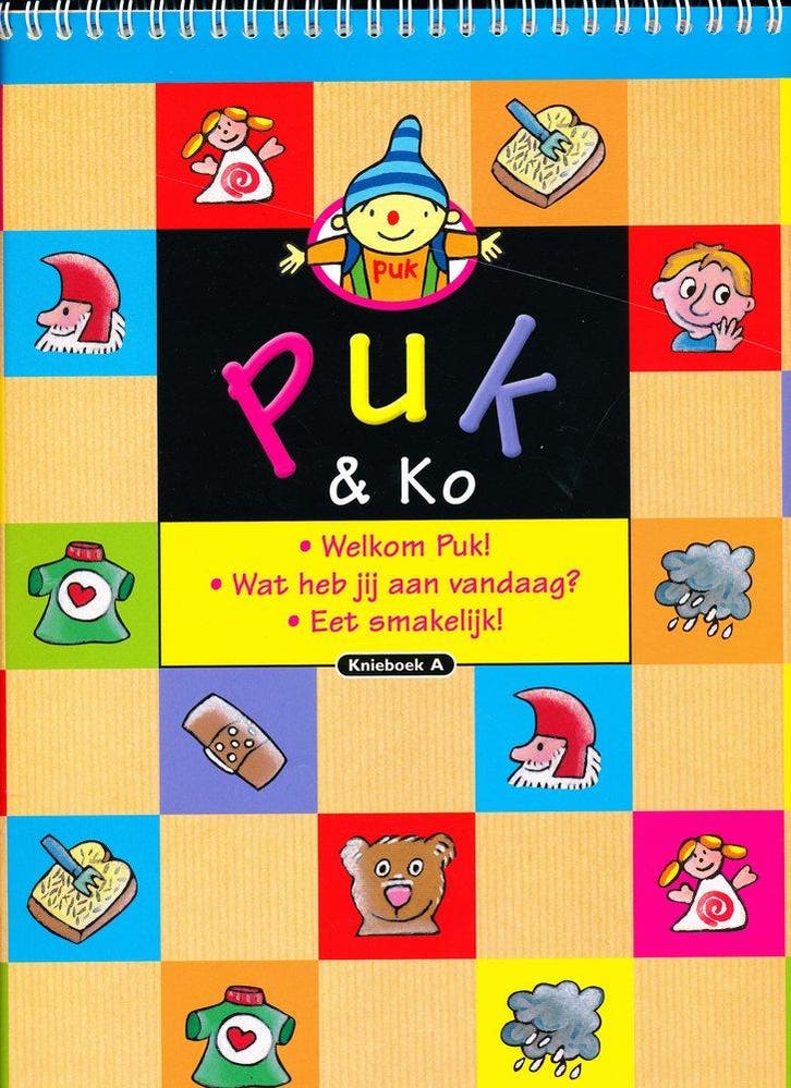 Puk &amp; Ko Knieboek A, Livres, Livres scolaires, Envoi
