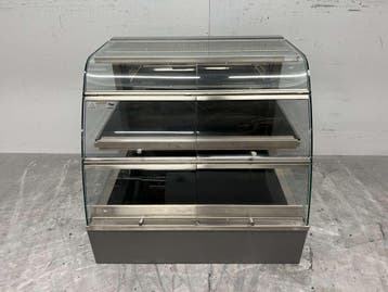 RVS Ubert Infrarood Warmhoudvitrine Warmtevitrine 80 cm 230V, Ophalen of Verzenden, Nieuw in verpakking