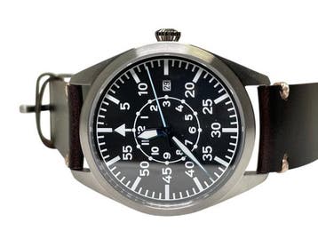 Veiling - Flieger Design | Automatisch Pilotenhorloge, Nieuw