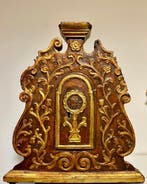Tabernakel - Sint Nicolaas van Tolentino - 52 cm - Hout -