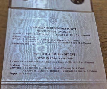 Vaticaan. Year Set (BU) 2021 (Zonder minimumprijs)