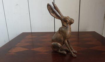 P. Chenet - Statue, Konijn - 14.5 cm - Bronze