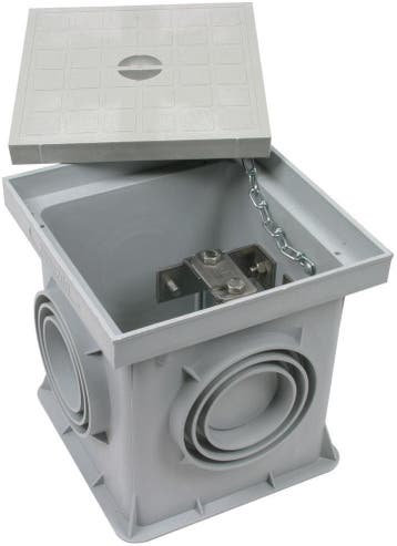 Dehn UF Test Joint Box Plastic FL40 197x197x204mm - 549050, Verzenden