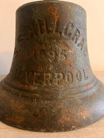 Cloche de quart - Bronze, Lega Navale - Sans réserve 12,85