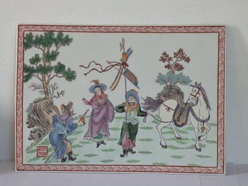 Tegels en Chinees porselein - Porselein - China - tweede
