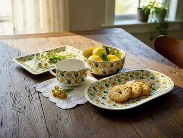 Villeroy & Boch - Valencia – 4-teiliges Servier-Set –, Antiek en Kunst