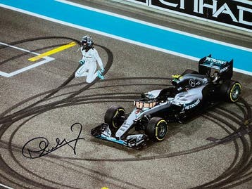 Mercedes - Nico Rosberg - 2016 - Photographie, Nieuw
