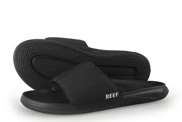Reef Slippers in maat 43 Zwart, Kleding | Heren, Slippers, Verzenden, Zwart, Zo goed als nieuw