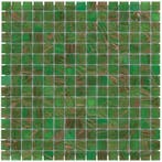 Wand & Vloer Mozaïek Tegels Factory Glas Groen - Matje 32.., Doe-het-zelf en Bouw, Tegels, Nieuw, Ophalen of Verzenden, 20 tot 40 cm