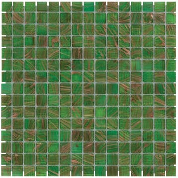 Wand & Vloer Mozaïek Tegels Factory Glas Groen - Matje 32.., Doe-het-zelf en Bouw, Tegels, Nieuw, Ophalen of Verzenden, 20 tot 40 cm