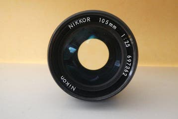 Nikon Nikkor F.1:2,5 105 mm prime lens Objectif d’appareil, Nieuw