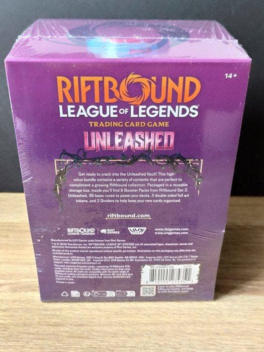 LOL Riftbound Unleashed - Vault Sealed box, Collections, Collections Autre