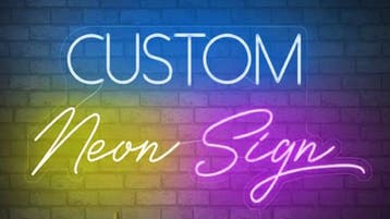 -Op maat gemaakt- custom NEON led bord verlichting *kleur +, Verzenden