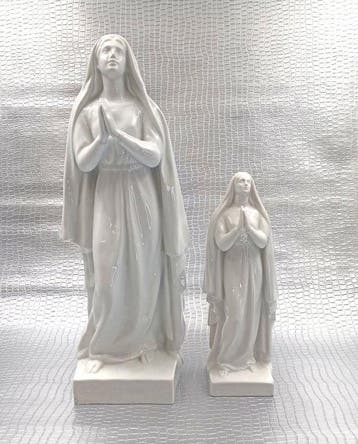 Herend - sculptuur, Madonna 2X - 46 cm - Porselein