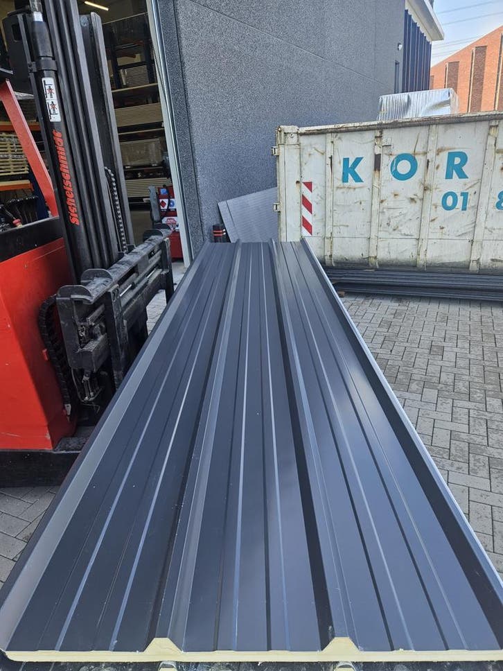 Ecopanelen, dakpanelen, dakplaten, antraciet, 30 mm, Bricolage & Construction, Plaques & Panneaux, Envoi