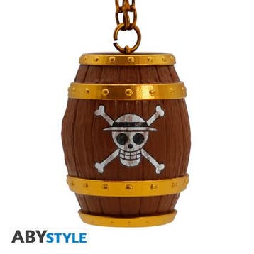 One Piece Barrel 3D Sleutelhanger, Ophalen of Verzenden, Nieuw