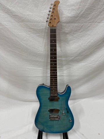 Lintage Guitars - TLY-02-GB (Flamed Maple Top, Super Tele -, Musique & Instruments