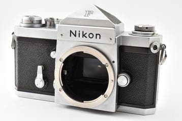 Nikon F Eye Level Silver Late Film Camera Body Single lens