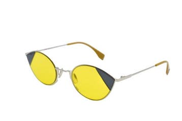 Fendi - Made in Italy - FF0342S B1ZHO - Silver Metal Design