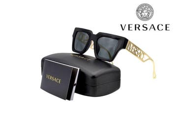 Versace - VE4431 - Made in Italy - Black Acetate & Gold