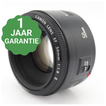 10% korting | Canon EF 50mm F/1.8 II | Tweedehands, Verzenden, Zo goed als nieuw