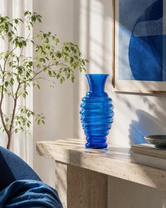 Verreries Doyen - Vaas - FLORALIES - catalogus - Glas,, Antiek en Kunst, Kunst | Designobjecten
