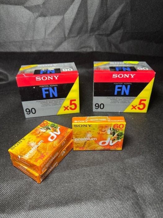 Sony - FN / DV Cassette audio vierge - Différents modèles, Audio, Tv en Foto, Radio's