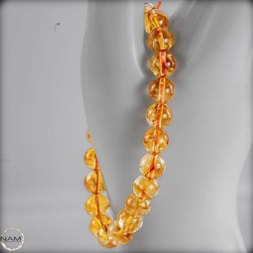 Natuurlijke citrien edelsteen armband – Hoogwaardige