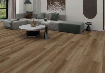 SPC Klikvloer PetraCore Houtlook Infinity Walnut XL 23x154, 60 cm of meer, Nieuw, Ophalen of Verzenden, 10 m² of meer