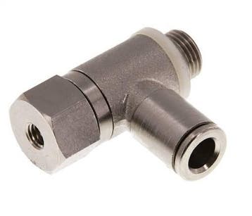 6mm & G 1/8 Indirect Gestuurde Vernikkeld Messing, Verzenden, Nieuw