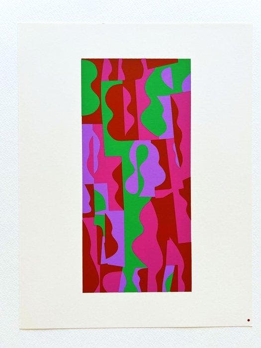 Josef Albers (1888-1976) - Interaction of Colors - XVIII-1, Antiek en Kunst, Antiek | Overige Antiek