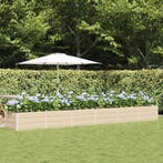 vidaXL Plantenbak Ivoor 480 x 80 x 45 cm Staal, Verzenden