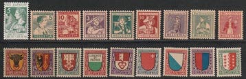 Suisse 1912/1962 - Collection Pro Juventute et Pro Patria, Gestempeld
