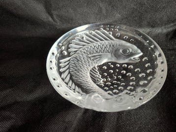 Lalique - René Lalique - Asbak - Kristal - Concarneau