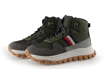 Tommy Hilfiger Hoge sneakers Jongens in maat 34 Groen, Enfants & Bébés, Verzenden, Schoenen