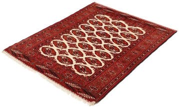 Turkmeens - Vloerkleed - 121 cm - 97 cm - Oud- ca. 1950