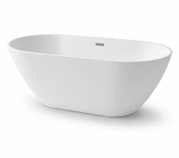 SALE - SALE - Lubana 160 - Glans wit - Vrijstaand bad  -, Ophalen of Verzenden, Nieuw