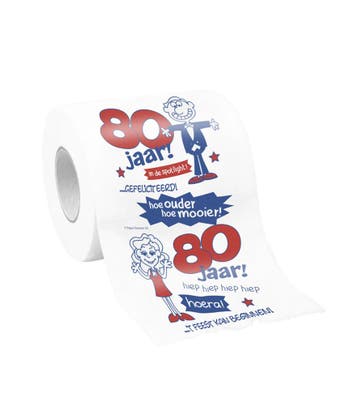 Toiletpapier 80 Jaar, Verzenden