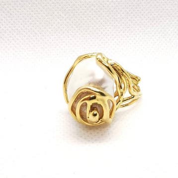 Parel - Argento 925 - Ring - perla edison