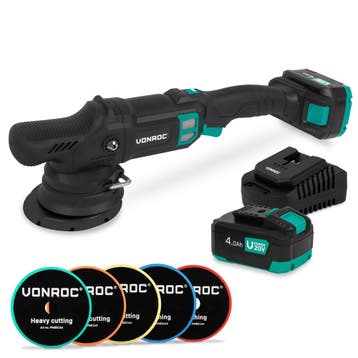 PRO Excentrische Polijstmachine 20V – Ø 125mm | Incl. 2x, Verzenden