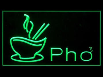 Pho vietnamees neon bord lamp LED verlichting reclame lichtb, Verzenden